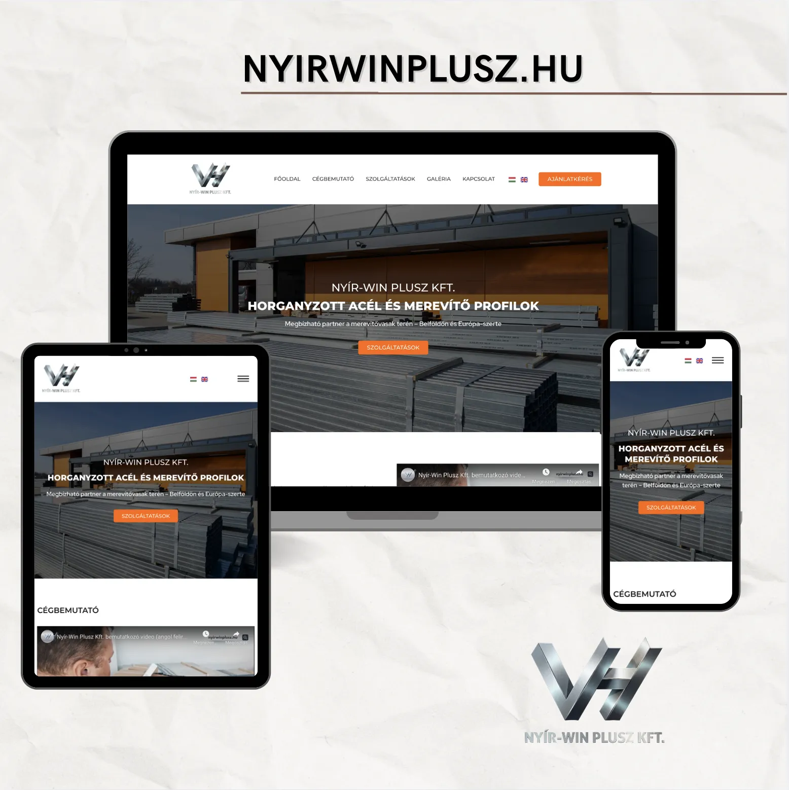 nyirwinplusz.hu weboldal készítés referencia